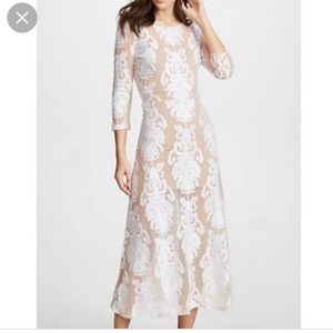 For Love and Lemons FL&L San Marcos Midi Dress S